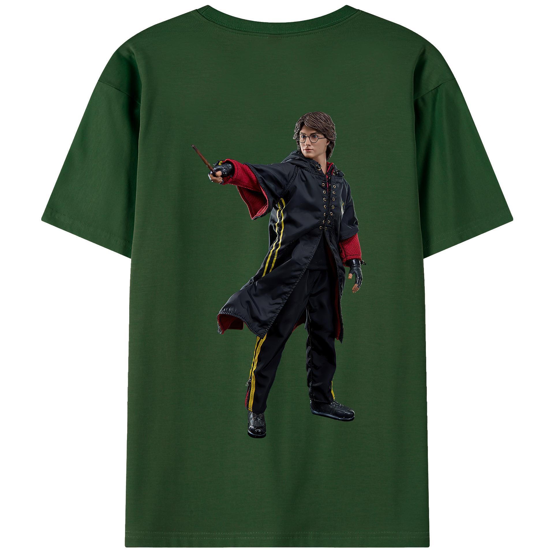 （画像用） Harry Potter ハリー・ポッターシリーズ 綿100％半袖Tシャツ（背面プリント）